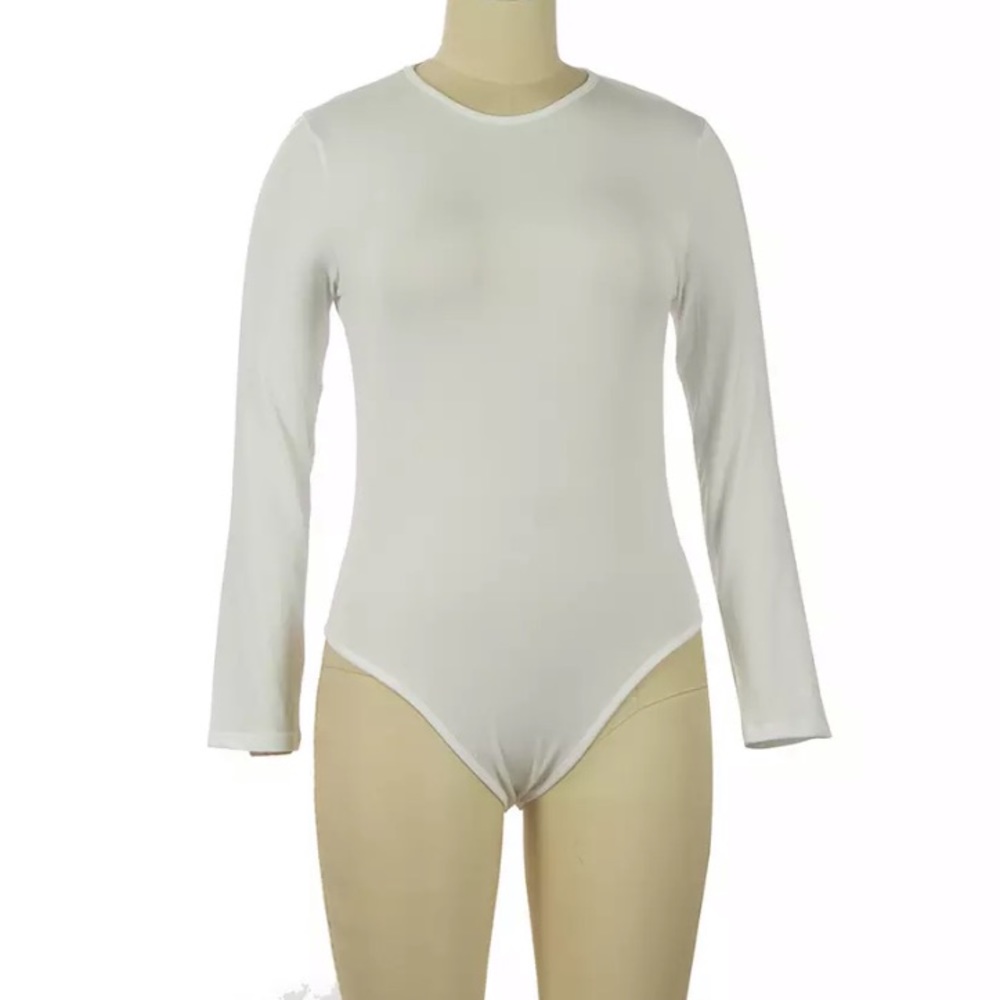 Fashion nova white bodysuit